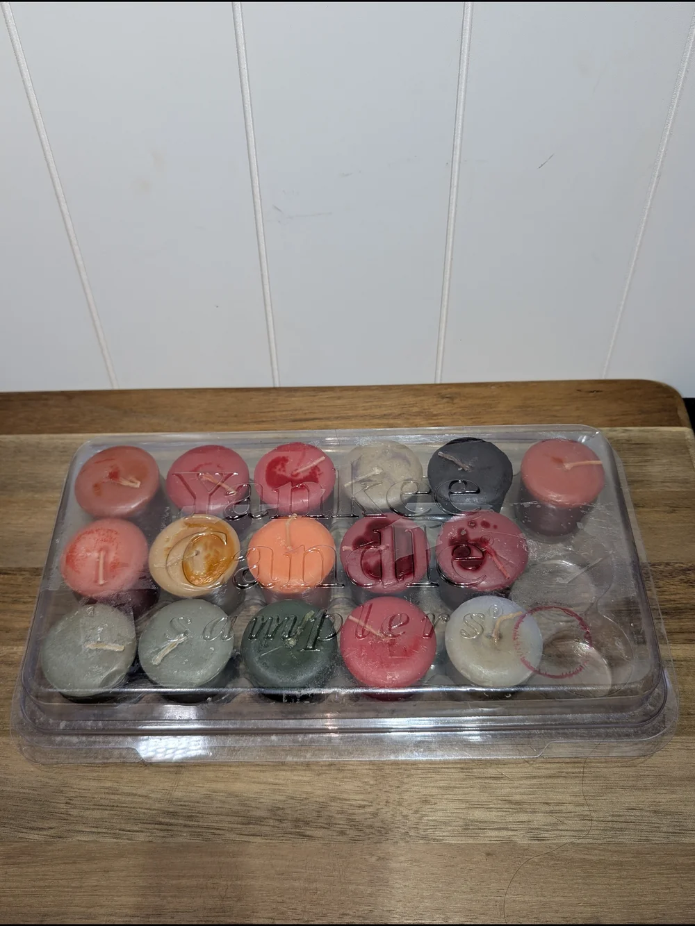 Yankee Candle RETIRED FRAGRANCES Votive Samplers Assorted Set 16 Unburned 1.75oz
